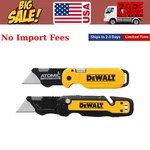2 Pack Dewalt Durable Atomic Push And Flip Folding Utility Blade Knives. Fixed Price $28.41.