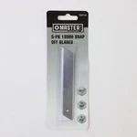 Master Mechanic 5 Pack 18MM 8-POINT Snap Blades For Utility Knife. Fixed Price $6.29.