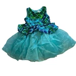 Disney Princess Girls Dress Up "ariel" Size 4 Sequin Tulle Fancy Play Blue. Fixed Price $23.39.