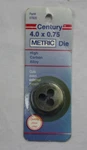 Century Metric Die #97605 4.0 X 0.75 High Carbon Alloy Brand New. Fixed Price $12.99.