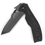 Kershaw 6044TBLK Emerson Cqc 3.5" Tanto Folding Knife Plain Edge Black G10 Frame. Fixed Price $54.00.