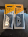 2 Pack Toughbuilt Utility Knife Blades 60CT Fits All Standard Knives. Fixed Price $17.99.