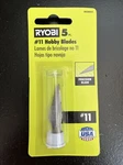 Ryobi #11 Steel Precision Hobby Knife Replacement Utility Blades (5-PIECE). Fixed Price $8.98.