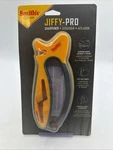 Smith's Jiffy Pro Handheld Knife/scissor Sharpener Model # 50185 New In Package. Fixed Price $19.99.