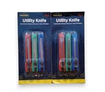 Toolshed 2 Packs Utility Knife Push Button Advance With Lock Snap-off Blades. Fixed Price $5.00.