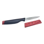 Tupperware Universal Utility Knife Stainless Steel Kitchen Tool Sheath Red Black. Fixed Price $25.51.