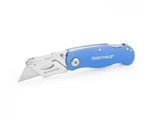 Sheffield 12113 Ultimate Lock Back Utility Knife Folding Box Cutter. Fixed Price $13.99.