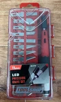 Tool Shop 15 Piece Led Precision Knife Set 2012. Fixed Price $5.99.