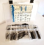 Mixed Lot Of Tap And Die Set Multiple Sizes Threads W/case. Fixed Price $60.00.