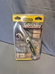 New Stanley Sport Utility Knife & Folding Blade W/case. Fixed Price $19.95.