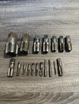 Vintage Lot Of 19 Pipe Taps Mixed Sizes- Card Usa / Bay State. Fixed Price $39.99.