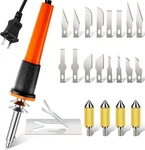 22 Pieces Electric Hot Knife Cutter Tool Include Heated Plastic Wi. Fixed Price $26.00.