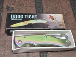Frost Cutlery Hang Tight Titanium Pocket Knife 3.25". Fixed Price $13.46.