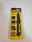 Dewalt DWHT10272 Folding Pocket Knife / 3.5" Black Tanto Serrated Combo Blade. Fixed Price $22.50.