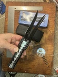 4 Blade Fantasy Knife Master Cutlery With Belt Loop Case & Box MC-1025 Torch. Fixed Price $10.99.