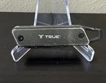 True Utility Modern Folding Knife Key Chain 4.5" MK20D Gray. Fixed Price $10.00.