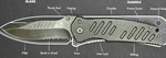Gerber Swagger Pocket Knife Frame Lock Combo Edge Blade Black Vguc W/clip. Fixed Price $9.99.