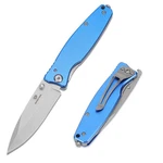 Mossy Oak Folding Pocket Knife, 7-INCH Stainless Steel Drop Point Blade Blue. Fixed Price $21.66.
