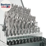 Brad Point Wood Drill Bit Set, 29PCS Hss With Double Flutes Design. Fixed Price $81.20.