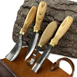 Spoon Bowl Carving Tool Set Hook Knife Sloyd Gouges 52100 Steel Ash Handles. Fixed Price $142.55.