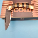 Rough Ryder 1831 Lockback Folding Knife Copper Coil 288" Blade Black Bone Handle. Fixed Price $24.99.