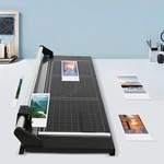 Manual Precision Rotary Paper Trimmer Sharp Photo CUTTER+2* Spare Blades. Fixed Price $153.10.