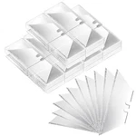 Vickay 90 Utility Knife Blades, SK5 Steel Heavy Duty Box Pack, Silver. Fixed Price $18.99.
