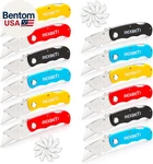 Folding Pocket Utility Knife Quick-change SK5 Box Cutter For Cartons, Cardboard. Fixed Price $49.00.