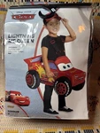 Spirit Halloween Disney Cars Lightning Mcqueen Ride Along Toddler Costume. Fixed Price $25.00.