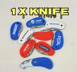 Phc Pacific Handy Cutter Quickblade Keychain Utility Knife, Spring Back. Fixed Price $9.77.