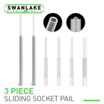 6PCS Hollow End Roll Pin Tool Starter Punch Set Steel 1/16 5/64 3/32 1/8 5/32. Fixed Price $9.59.