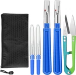 Camptek Seam Ripper And Thread Remover KIT,2 Big Small Sewing Stitch Cutte. Fixed Price $10.99.