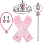 Bibuty Princess Dress Up Accessories Crown Tiara For 3Y-6Y, Pink. Fixed Price $12.42.