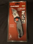Husky - Fixed Utility Knife Comfort Grip Handle Holds 2 Blades New. Fixed Price $24.99.