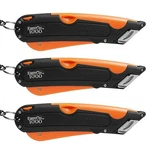 Easy 1000 Orange Safety Box Cutter Knife, 3-DEPTH Blade & Holster Pack Of. Fixed Price $27.68.