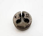 Morse 8-32 Nc Round Split Button Die 5/8" Od 1/4" Thick Rh Thread Hss Usa. Fixed Price $22.95.