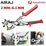 Airaj Belt Punch Pliers Leather Eyelet Hole Hand Machine Fabric Craft Tool. Fixed Price $23.74.