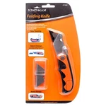 Folding Utility Knife With Blades Heavy Duty Box Cutter Quick Change New. Fixed Price $6.95.
