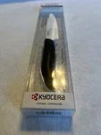Kyocera Ceranic Utility Knife Blade Lenth: 4.5"/11CM Dishwasher Safe FK-110WH. Fixed Price $30.00.