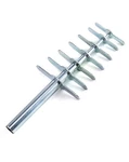 7 Piece Cork Rubber Stopper Borer Tool Set Chrome Plated Hole Punch Kit Lab. Fixed Price $14.82.