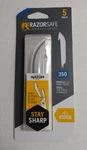 Outdoor Edge Razorsafe 350 Replacement Knife Blades 5-PACK Drop-point #RR35-5. Fixed Price $17.50.