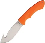 Rough Rider RR1446 Guthook Orange Fixed Blade Hunting Knife W/sheath. Fixed Price $15.95.