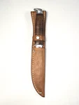Case Xx Usa No 316-5 Hunting Knife W Leather Sheath. Fixed Price $79.95.