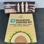Carving Knives Whittling Tool Set Chip Knife Kit W/19 Pc Basswood. Fixed Price $46.75.