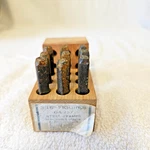 3/16" Figures GA-237 Steel Stamps Machine Made U.s.a.. Fixed Price $19.99.