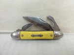 The Ideal 3 Blade Folding Pocket Utility Knife 1/8" Long. Fixed Price $9.95.
