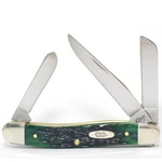 Case Xx Knives Medium Stockman Green Kentucky Bluegrass Bone 6318 (22762) Poc. Fixed Price $74.99.