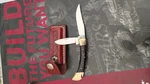 Browning Sportsman Knife 3 5/8 Closed Wood Scales Locking Main Blade. Fixed Price $119.10.