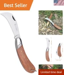 Compact Linsen Garden Grafting Knife - Ergonomic Design For Pruning And Weeding. Fixed Price $32.99.