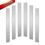 Patikil 1084 Steel Flat Bar, 6 Pcs 12" X 1/2" 1/8", Silver. Fixed Price $38.78.